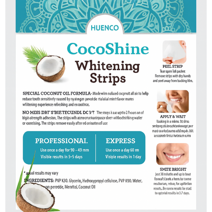 CocoShine Whitening Strips