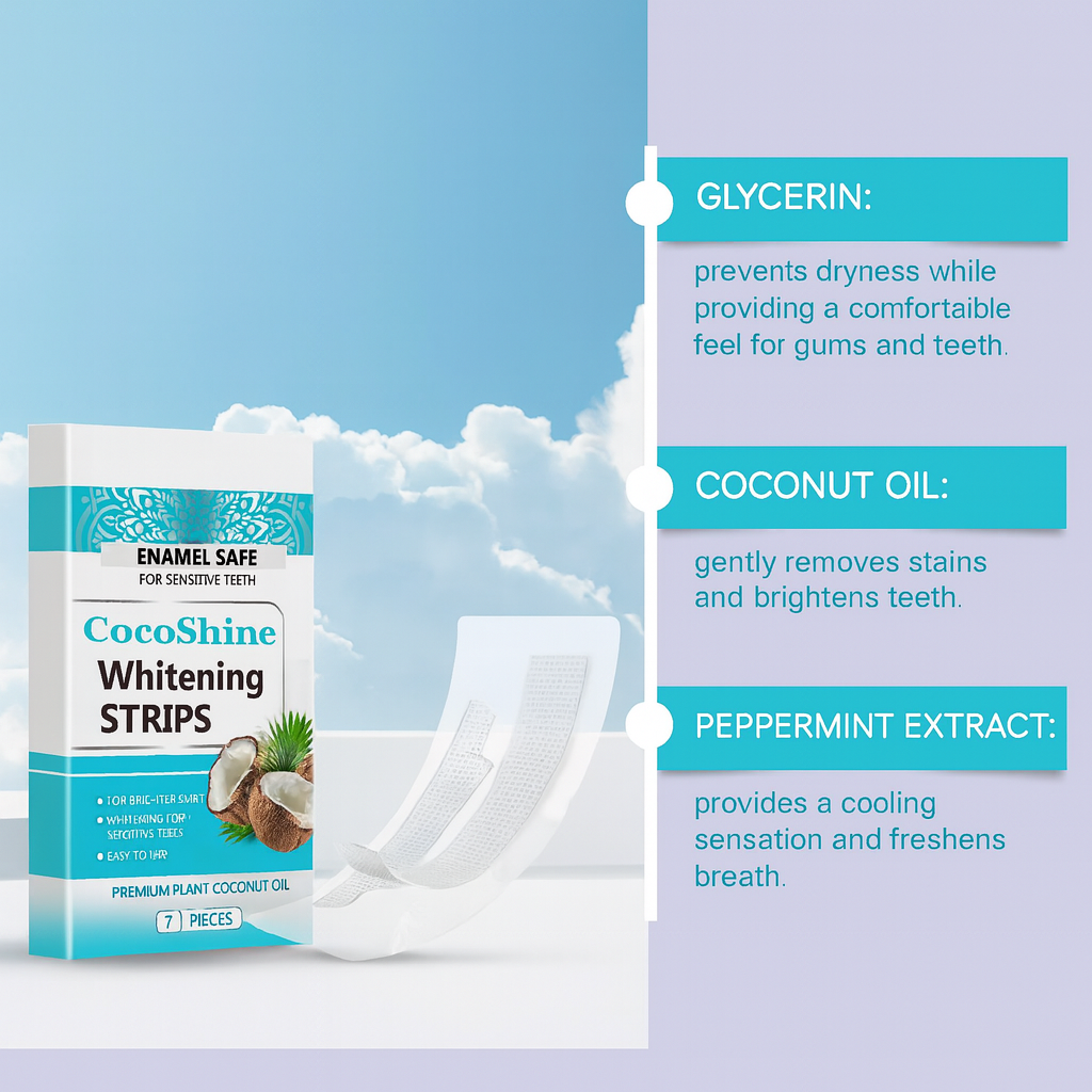 CocoShine Whitening Strips